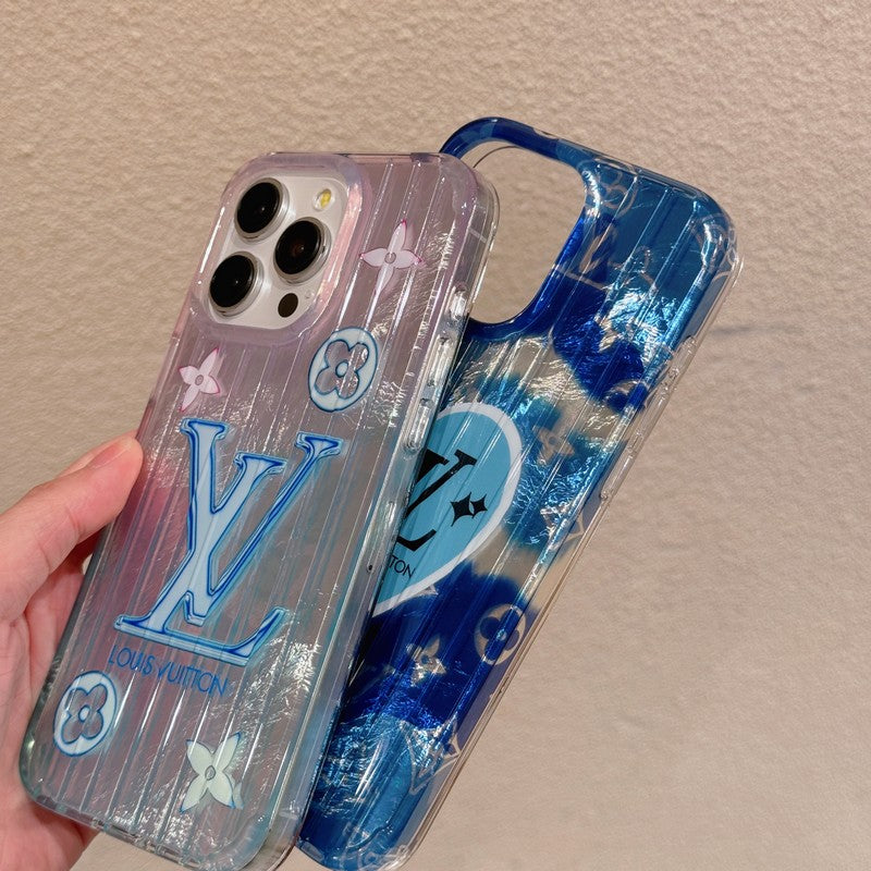 Lou Pink & Blue iPhone Case - Bestocase