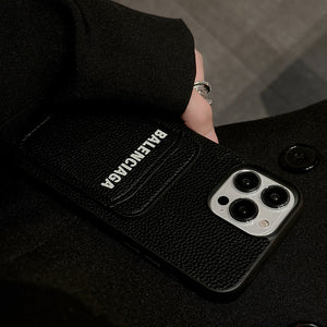 BB Crossbody Leather iPhone Case - Bestocase