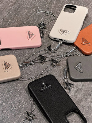 Pra Leather Crossbody iPhone Case - Bestocase