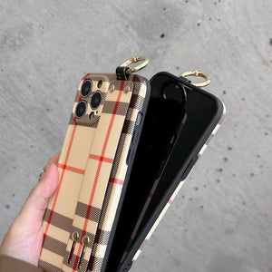 Bur Classic Color Wristband iPhone Case - Bestocase