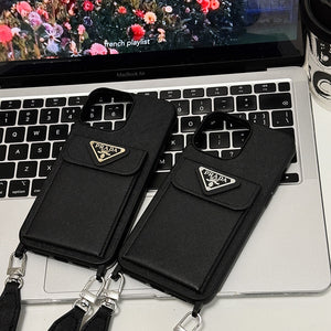 Pra Crossbody Leather iPhone Case - Bestocase