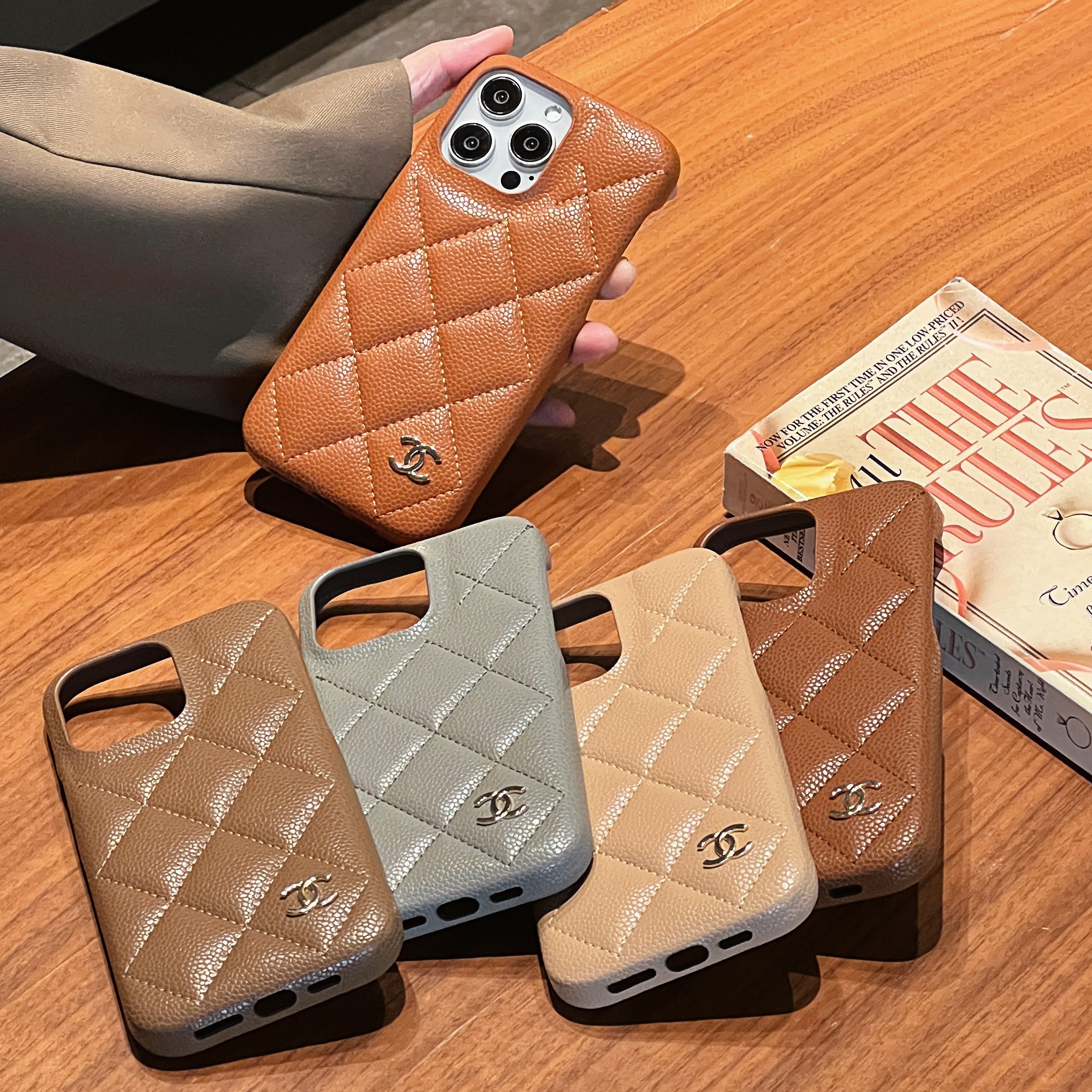 CC Leather iPhone Case - Bestocase