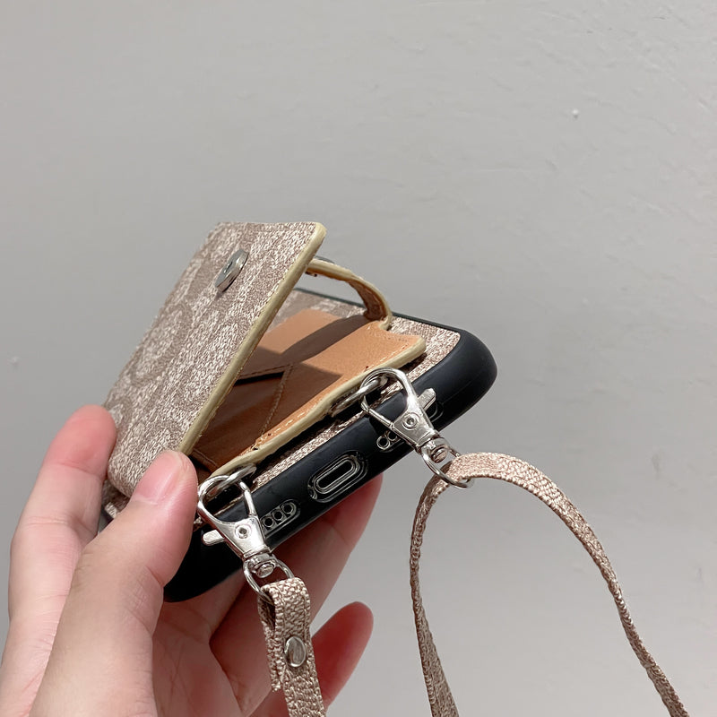 Coach iPhone Case With Wallet And  Strap White -SZK240402 mysite