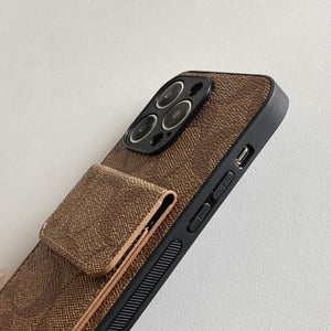 Coach iPhone Case With  Wallet Light Brown-HP240513 - Bestocase