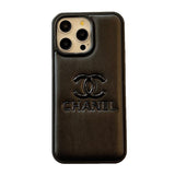 CC Leather iPhone Case - Bestocase