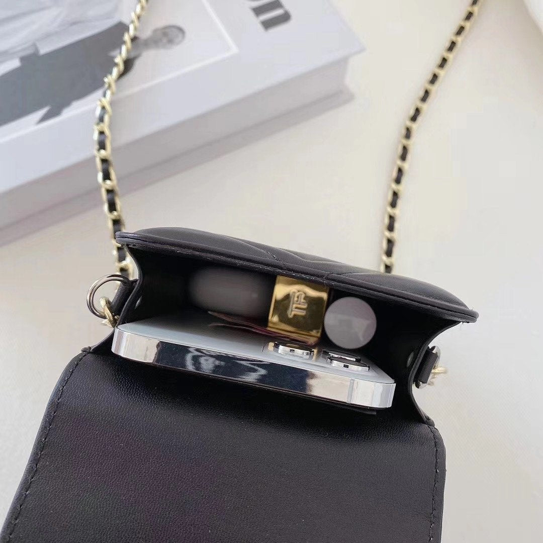 Cute Black Phone Bag mysite