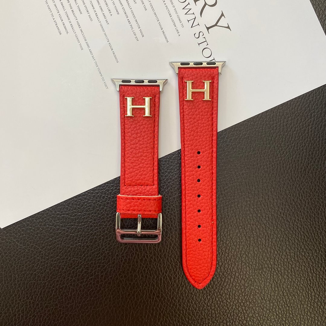 Genuine Pattern Leather Apple Watch Strap - Bestocase