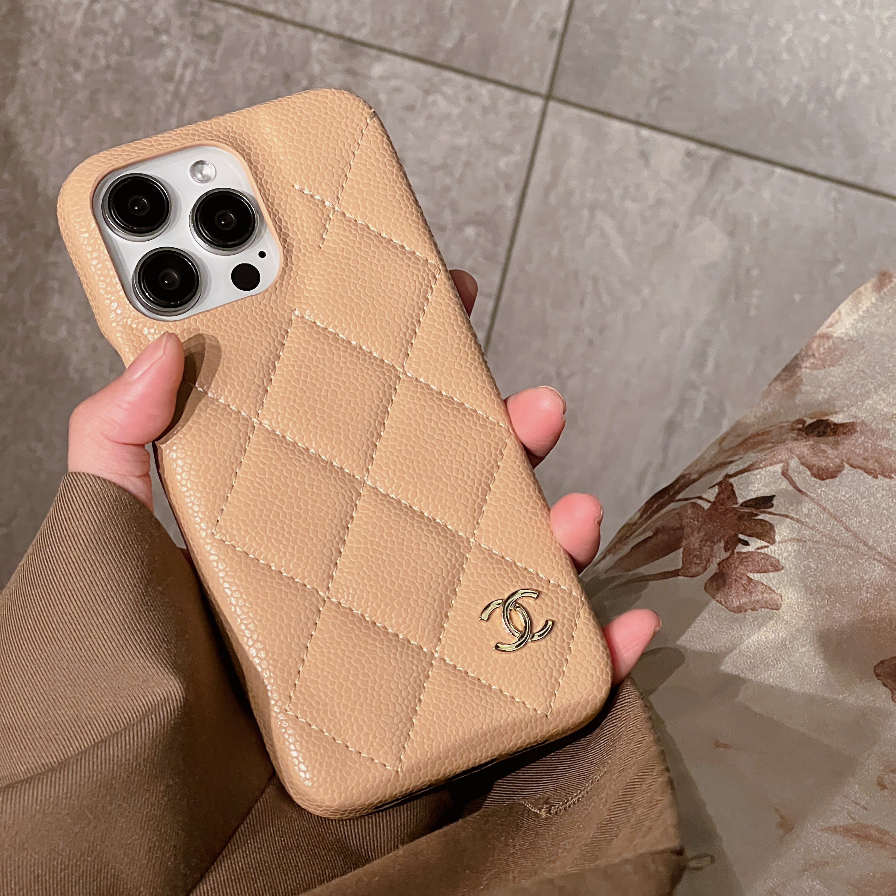 CC Leather iPhone Case - Bestocase