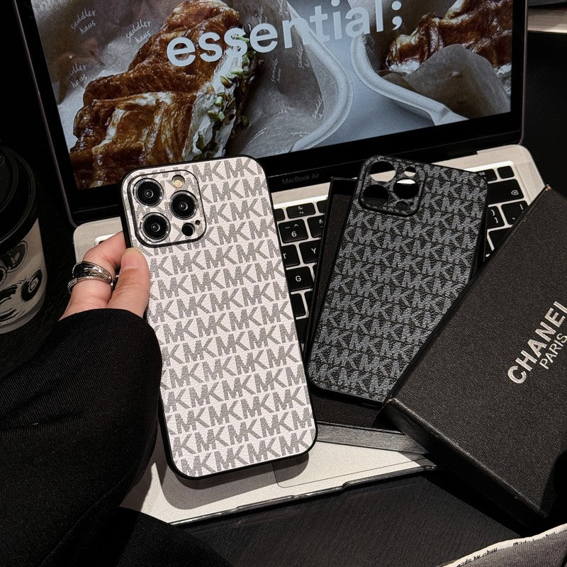 MK Leather iPhone Case - Bestocase