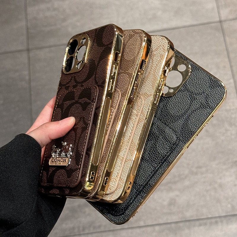 Coa Card Bag Leather iPhone Case - Bestocase