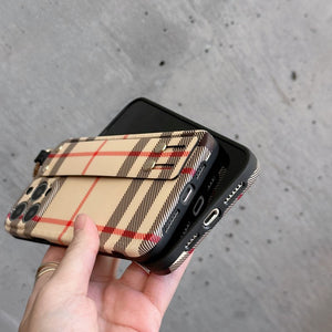 Bur Classic Color Wristband iPhone Case - Bestocase