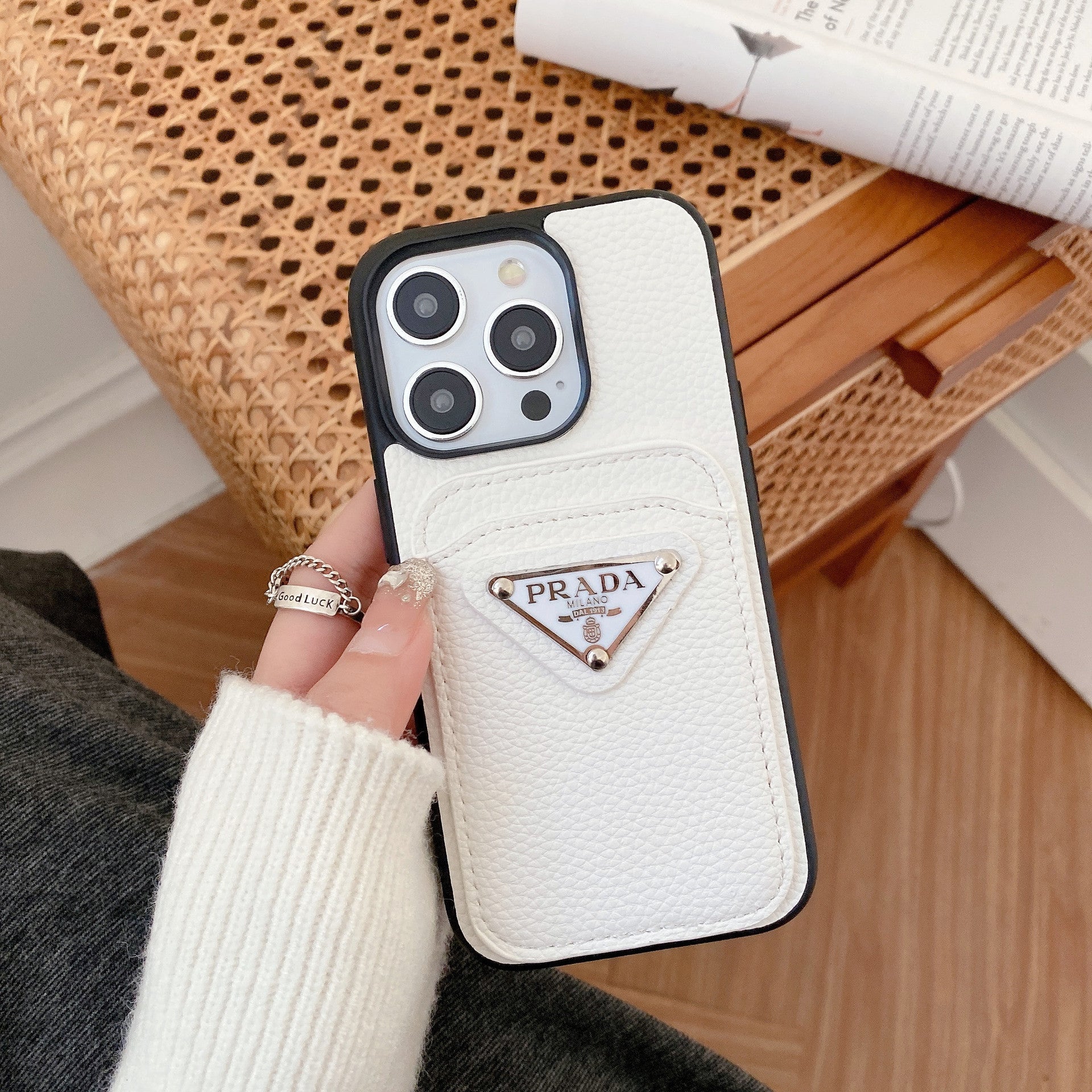 Pra Card Holder Color iPhone Case - Bestocase