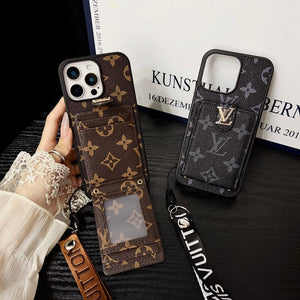 Lou Classic Color Crossbody iPhone Case - Bestocase