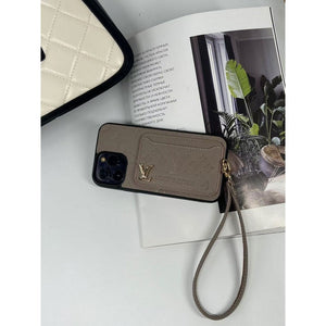 Lou Four Colors Card Bag iPhone Case mysite