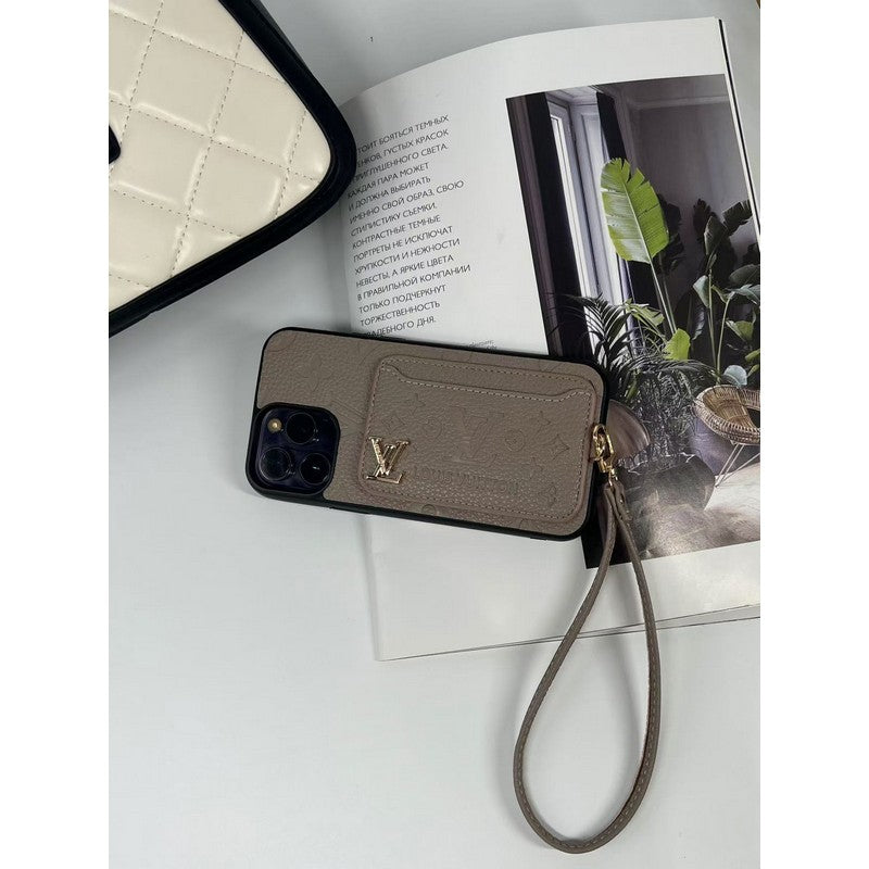 Lou Four Colors Card Bag iPhone Case mysite