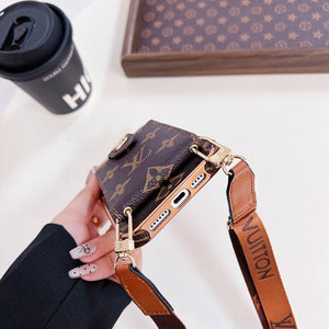 Lou Gold Cover Crossbody iPhone Case - Bestocase