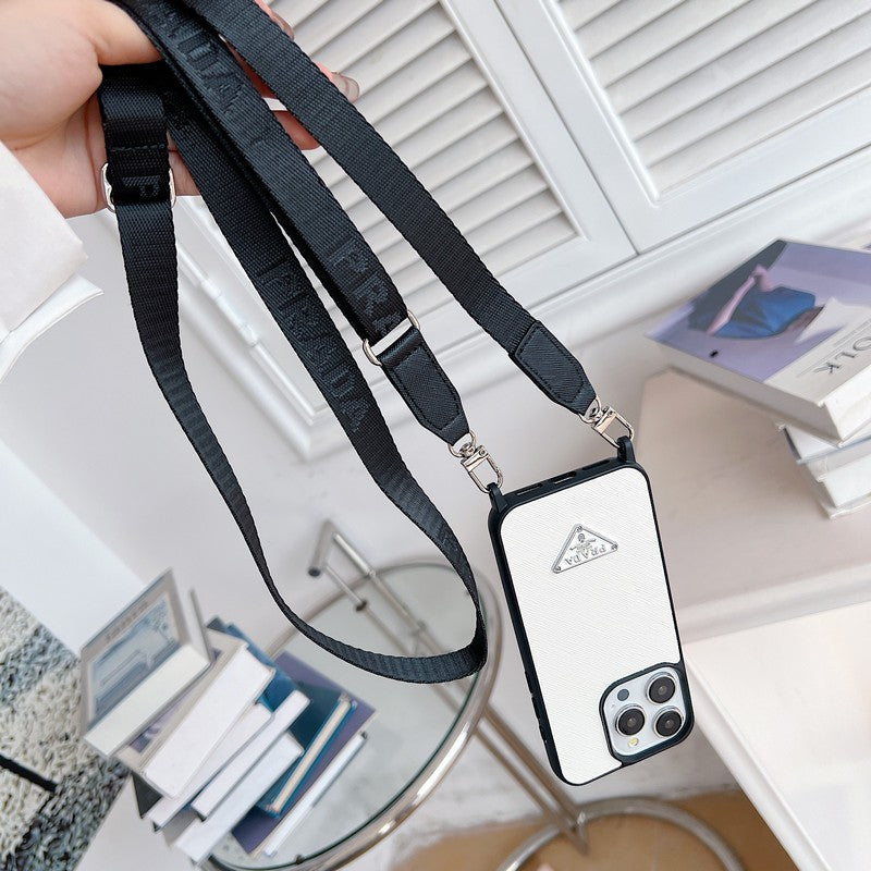 Pra Crossbody Leather iPhone Case - Bestocase