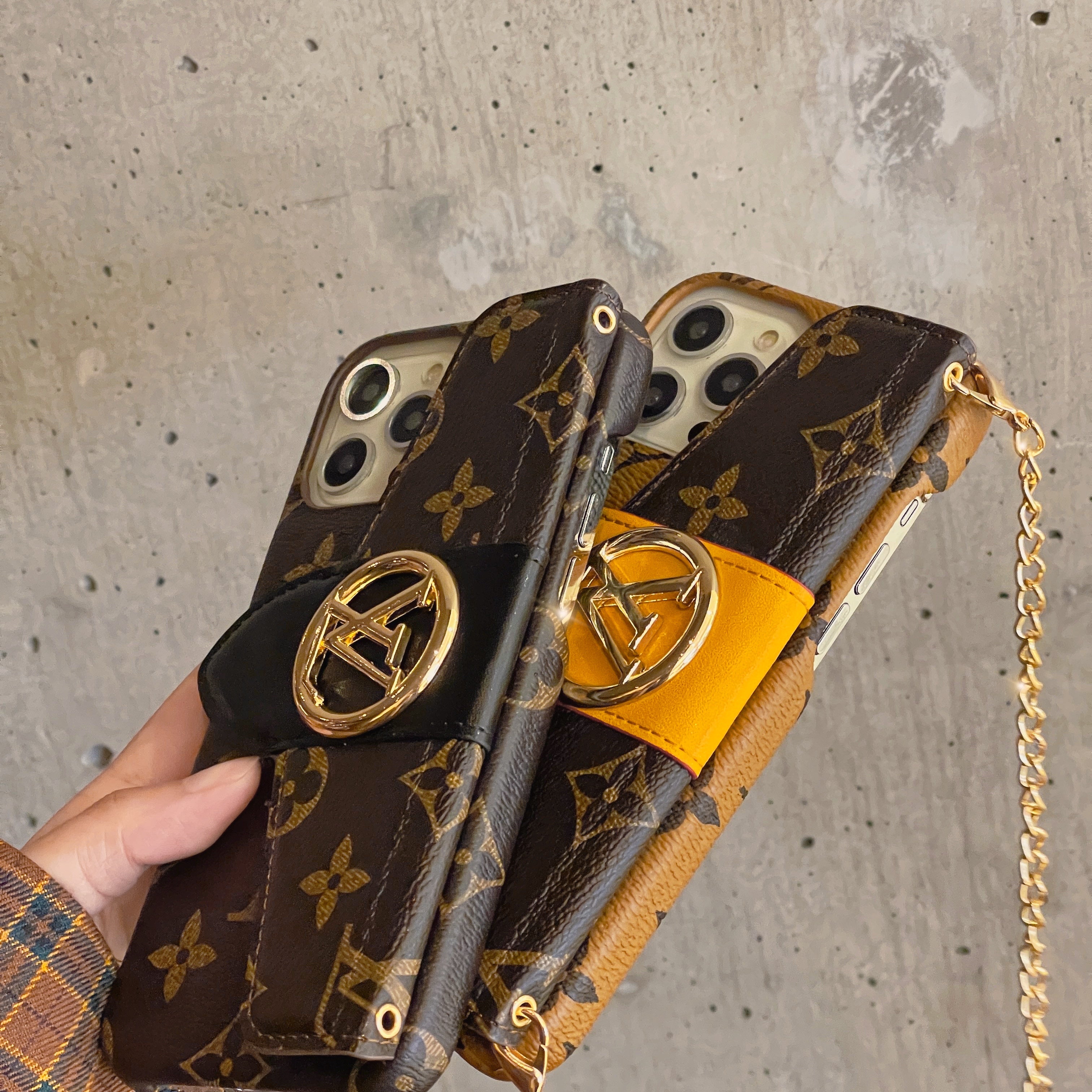 Lou CrossBody Card Holder iPhone Case - Bestocase
