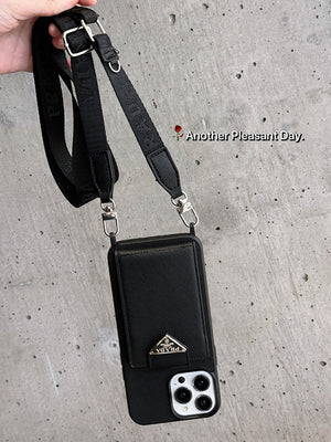 Pra Crossbody Leather iPhone Case - Bestocase