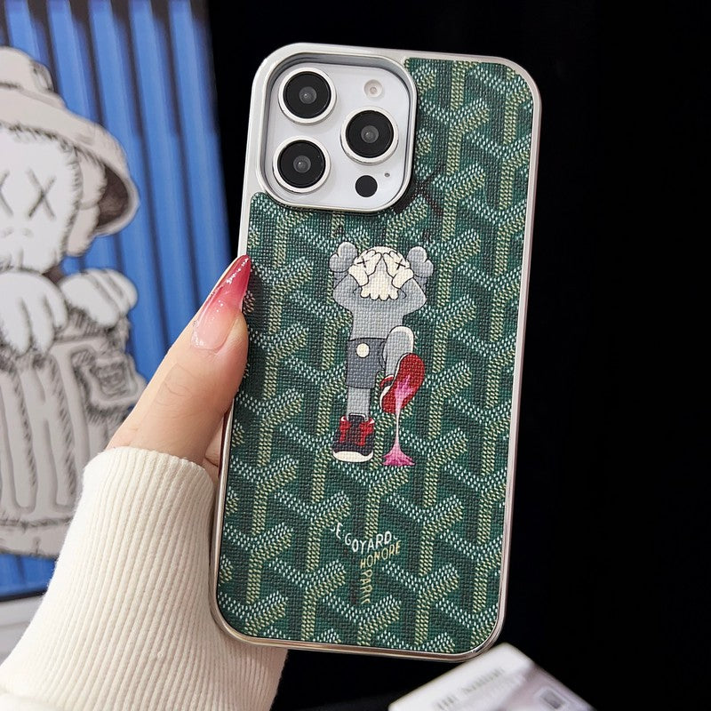Goya x Kaw White Gold iPhone Case - Bestocase