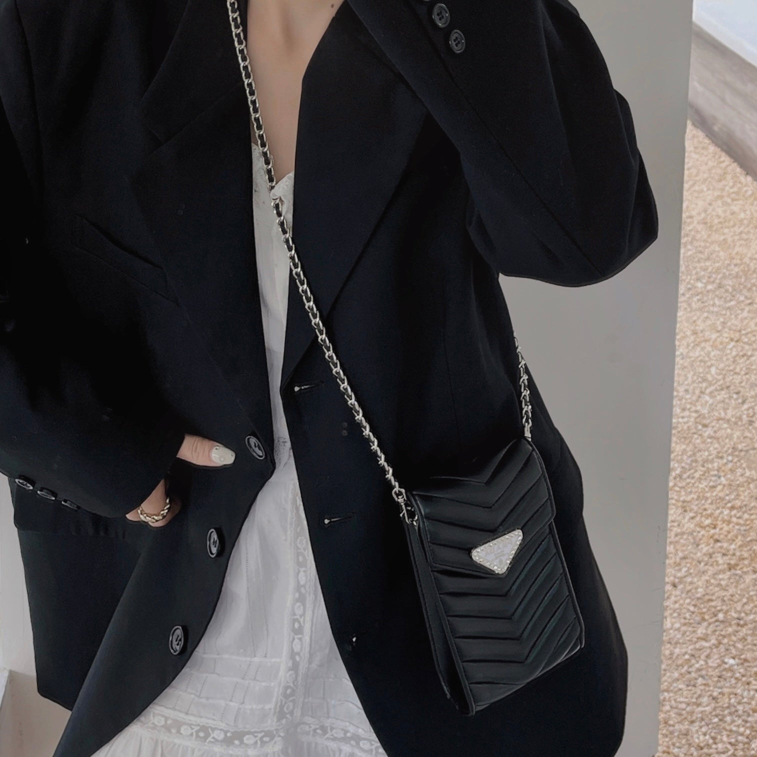 Crossbody Leather Phone Bag - Bestocase
