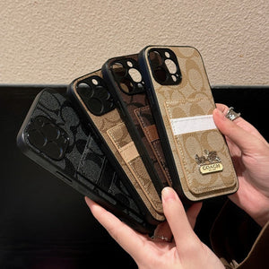 Coa Card Bag Leather iPhone Case - Bestocase