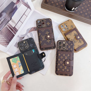 Lou Classic Color Card Bag iPhone Case - Bestocase