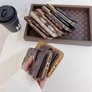 Lou Classic Color Card Bag iPhone Case - Bestocase