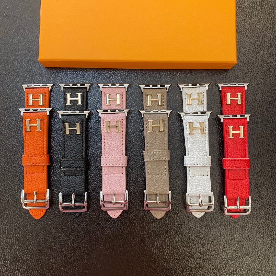 Genuine Pattern Leather Apple Watch Strap - Bestocase