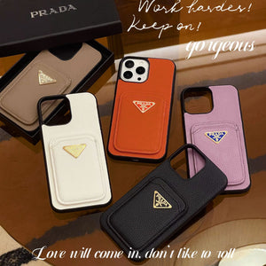 Pra Card Holder Color iPhone Case - Bestocase