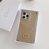 CD Leather iPhone Case - Bestocase