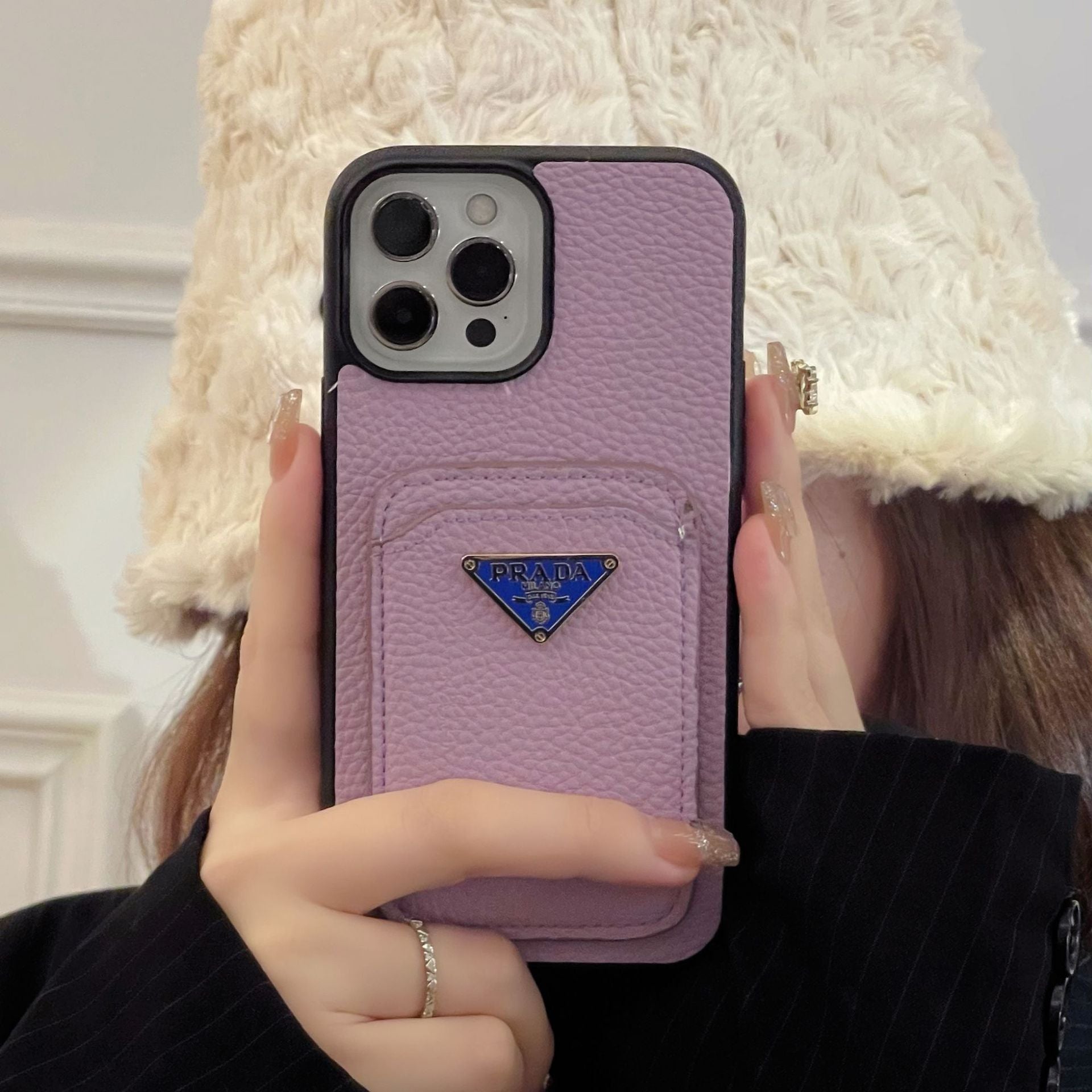 Pra Card Holder Color iPhone Case - Bestocase