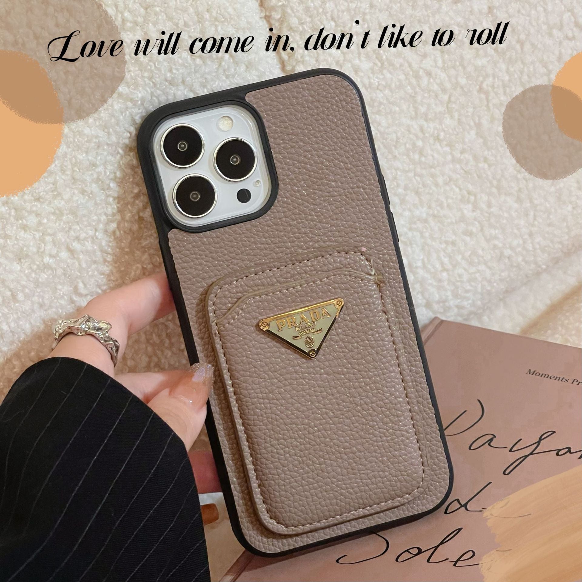 Pra Card Holder Color iPhone Case - Bestocase
