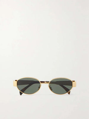Oval-frametone METAL SUNGLASSES mysite
