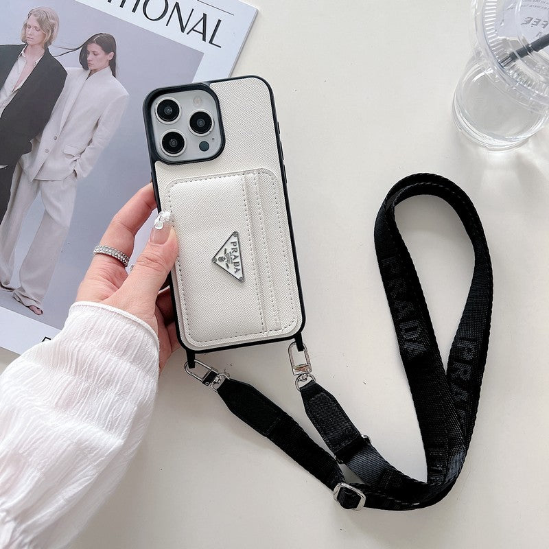 Pra Card Holder Crossbody iPhone Case - Bestocase