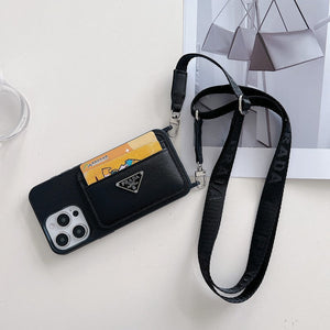 Pra Card Holder Crossbody iPhone Case - Bestocase