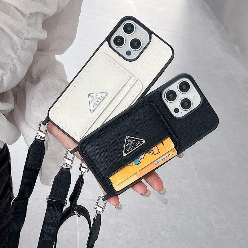 Pra Card Holder Crossbody iPhone Case - Bestocase