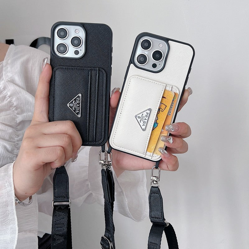 Pra Card Holder Crossbody iPhone Case - Bestocase