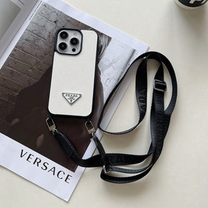 Pra Crossbody Leather iPhone Case - Bestocase