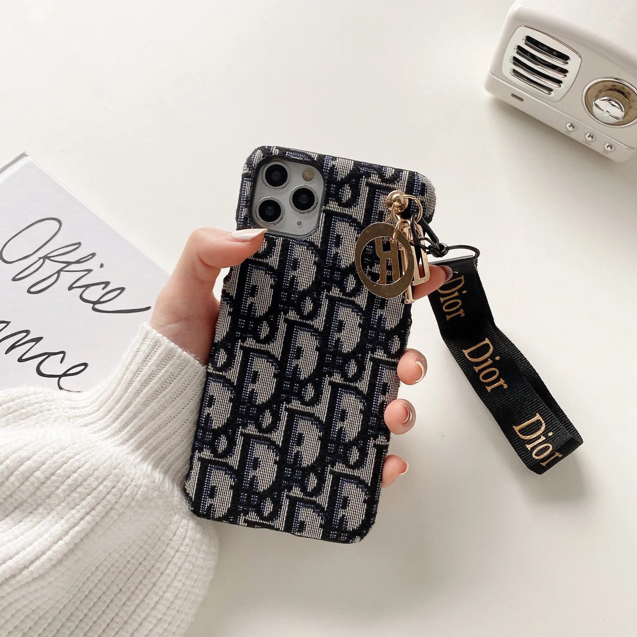 CD iPhone Case With Strap Black-GS240315 mysite