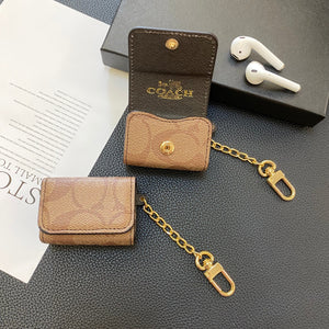 Luxury Coach AirPods Cases Light Brown-YH240425 - Bestocase