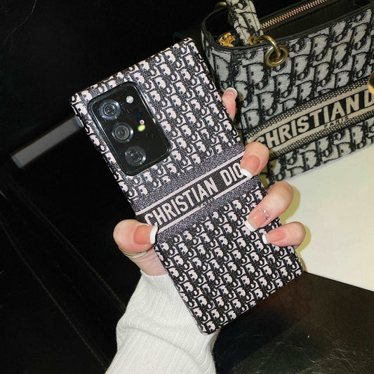 Black Printed Galaxy Case For Samsung