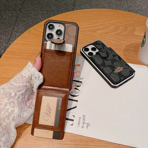 Coach iPhone Case With Wallet -LBK241416 - Bestocase