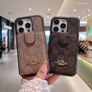 Coach iPhone Case With Wallet -LBK241416 - Bestocase