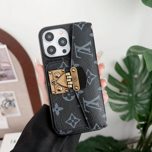 Lou Card Holder Chain iPhone Case - Bestocase
