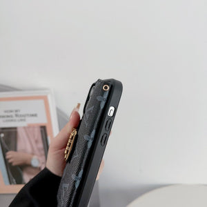 Lou Card Holder Chain iPhone Case - Bestocase