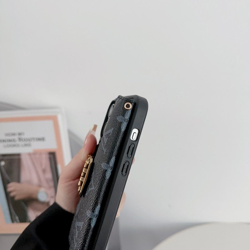 Lou Lock Card Bag iPhone Case - Bestocase