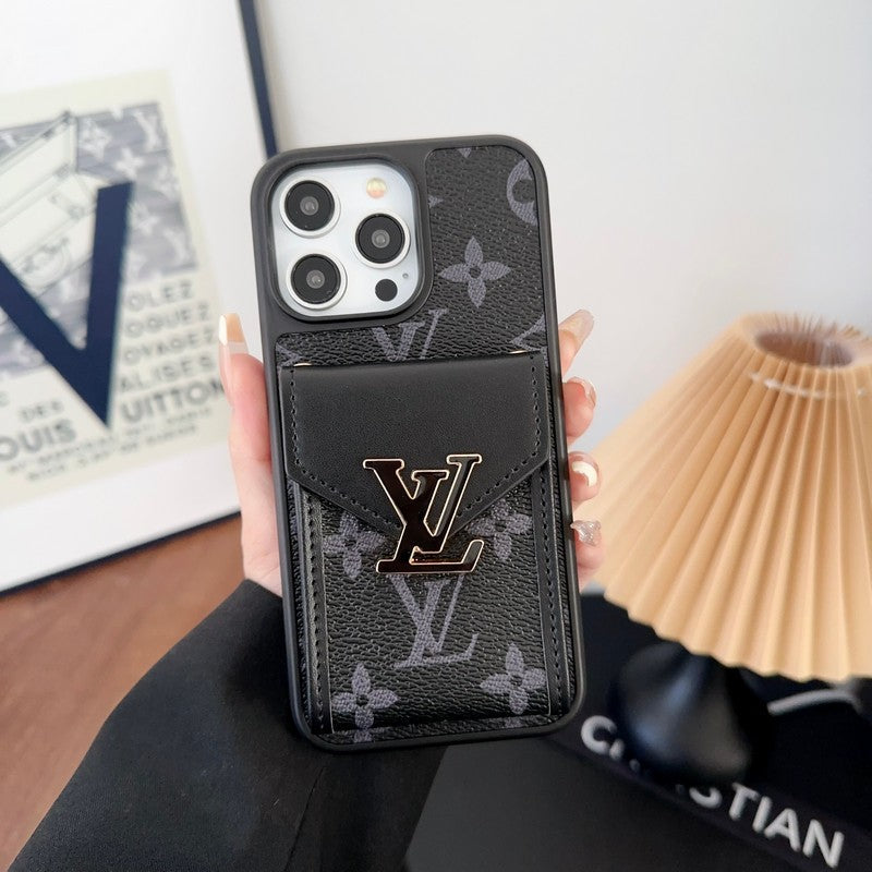 Lou Card Bag Color iPhone Case - Bestocase