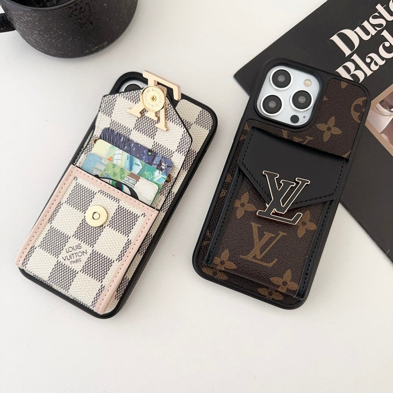 Lou Card Bag Color iPhone Case - Bestocase