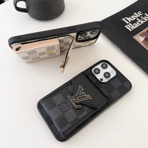 Lou Card Bag Color iPhone Case - Bestocase